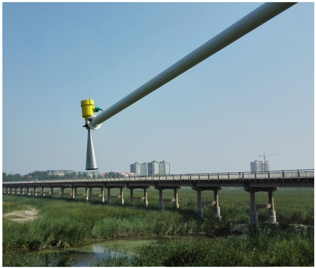 HYRD908 used to measure river level